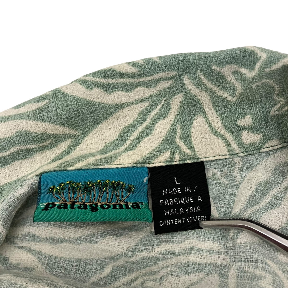 Patagonia(パタゴニア) 94年 パタロハ マレーシア製半袖シャツ
