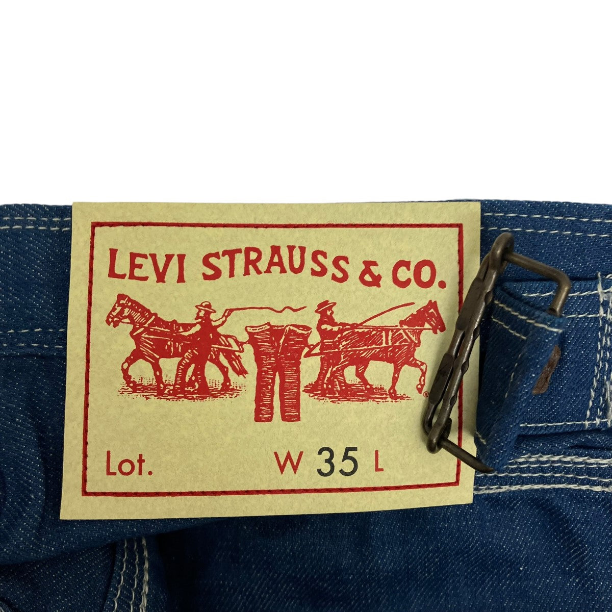 CDG JUNYA WATANABE MAN×LEVI'S 綿リネンデニム樹皮加工デニムパンツデニムパンツWG-P204 WG-P204 インディゴ  サイズ S｜【公式】カインドオルオンライン ブランド古着・中古通販【kindal】