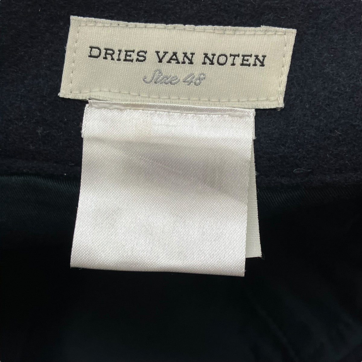 DRIES VAN NOTEN(ドリスヴァンノッテン) パンツ ネイビー サイズ