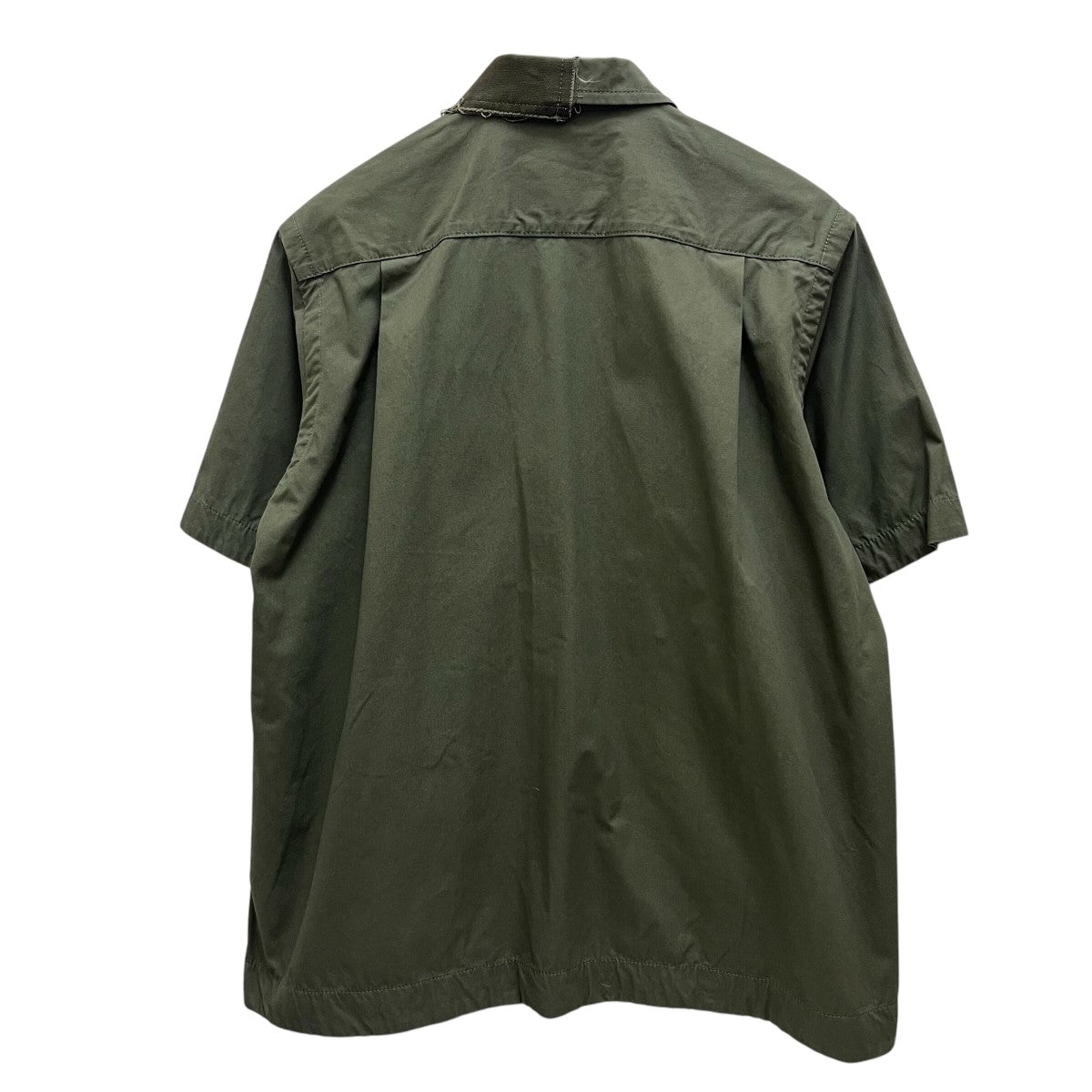 sacai(サカイ) 21SSCotton Nylon Oxford Shirtミリタリーシャツ sacai(サカイ) 21SSCotton Nylon Oxford Shirtミリタリーシャツ
