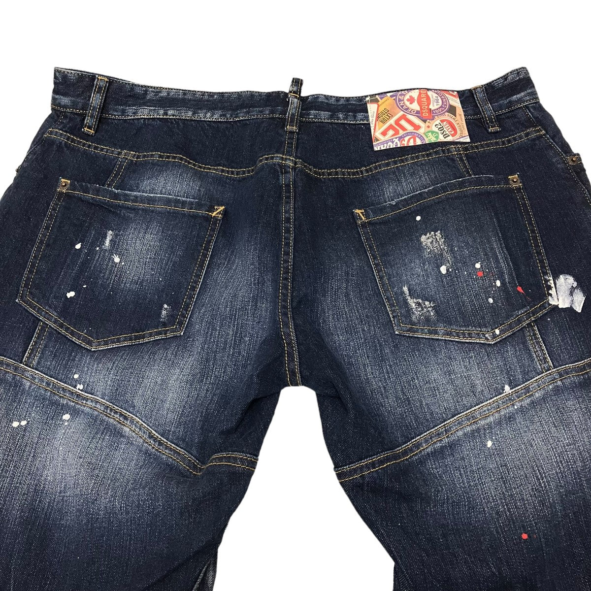 DSQUARED2(ディースクエアード) SKATER JEANデニムパンツS74LB0764 S30342