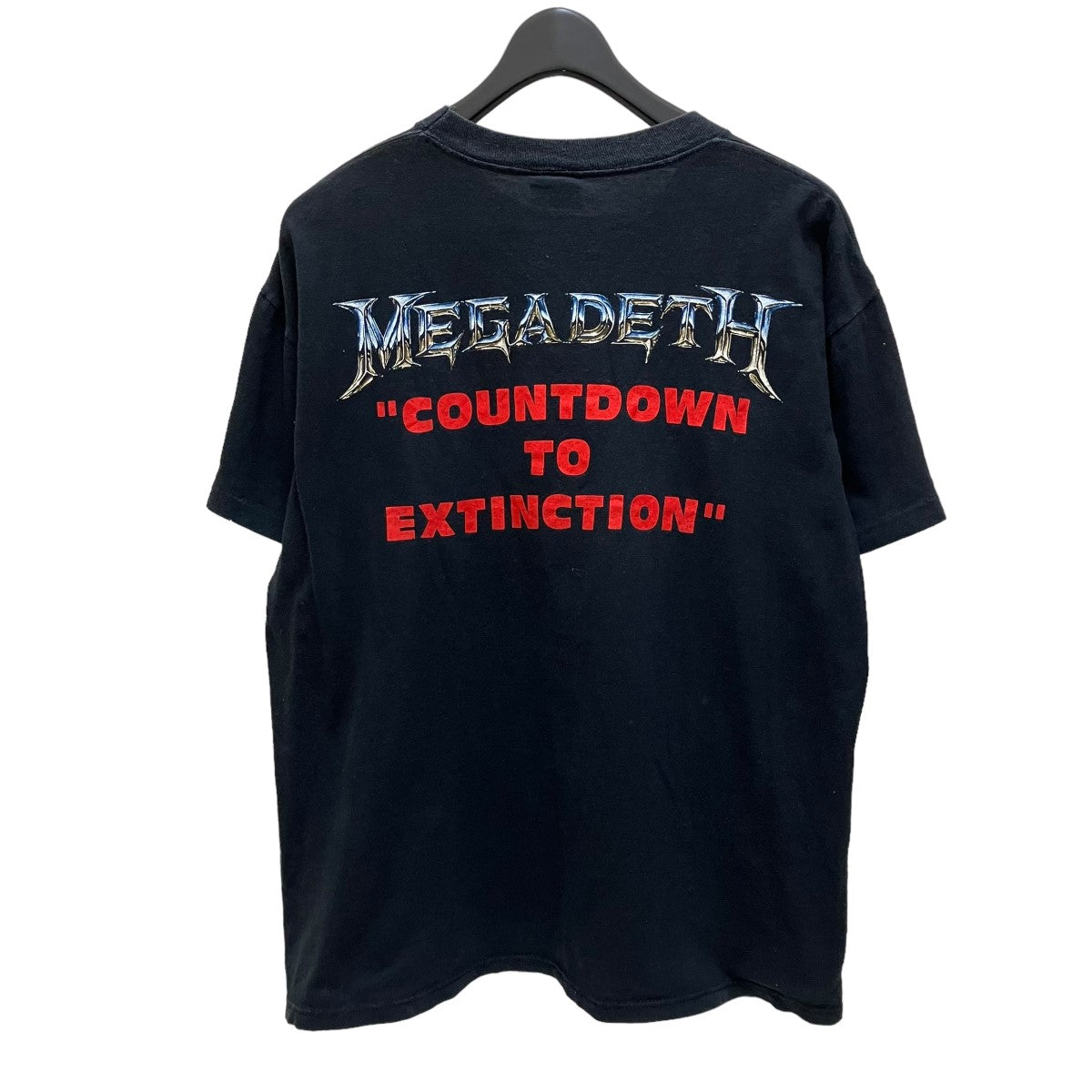 90S MEGADEATHcountdown to extinction　半袖Tシャツ　破滅へのカウントダウン