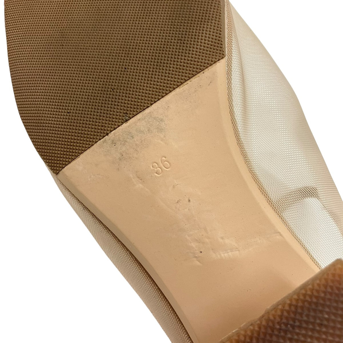 TODAYFUL Sheer Piping Sandalsメッシュサンダル 古着・中古-7枚目のアイテム画像