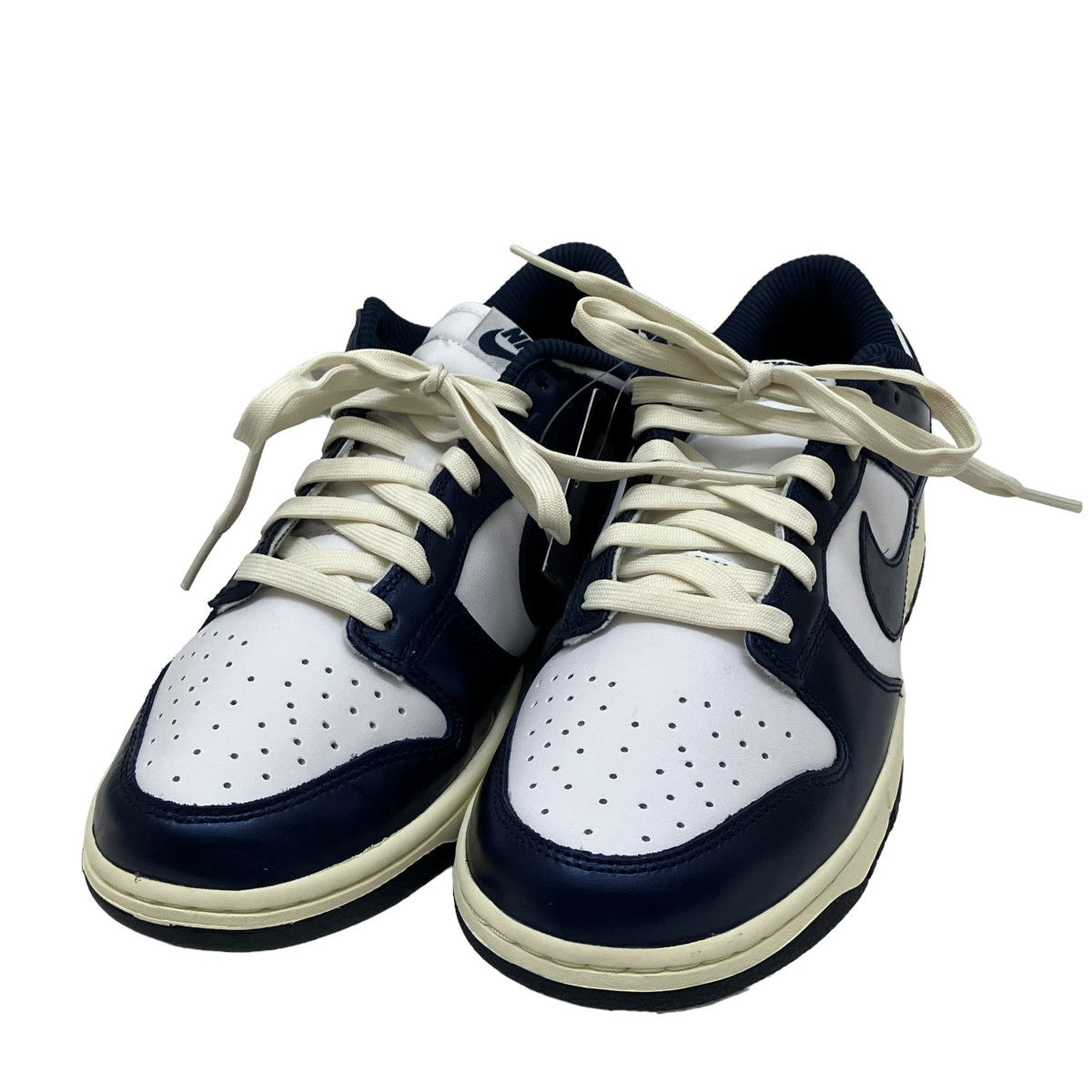 NIKE(ナイキ) WMNS Dunk Low PRM Midnight Navy and WhiteスニーカーFN7197-100 FN7197- 100 ホワイト×ネイビー サイズ 27.5cm｜【公式】カインドオルオンライン ブランド古着・中古通販【kindal】