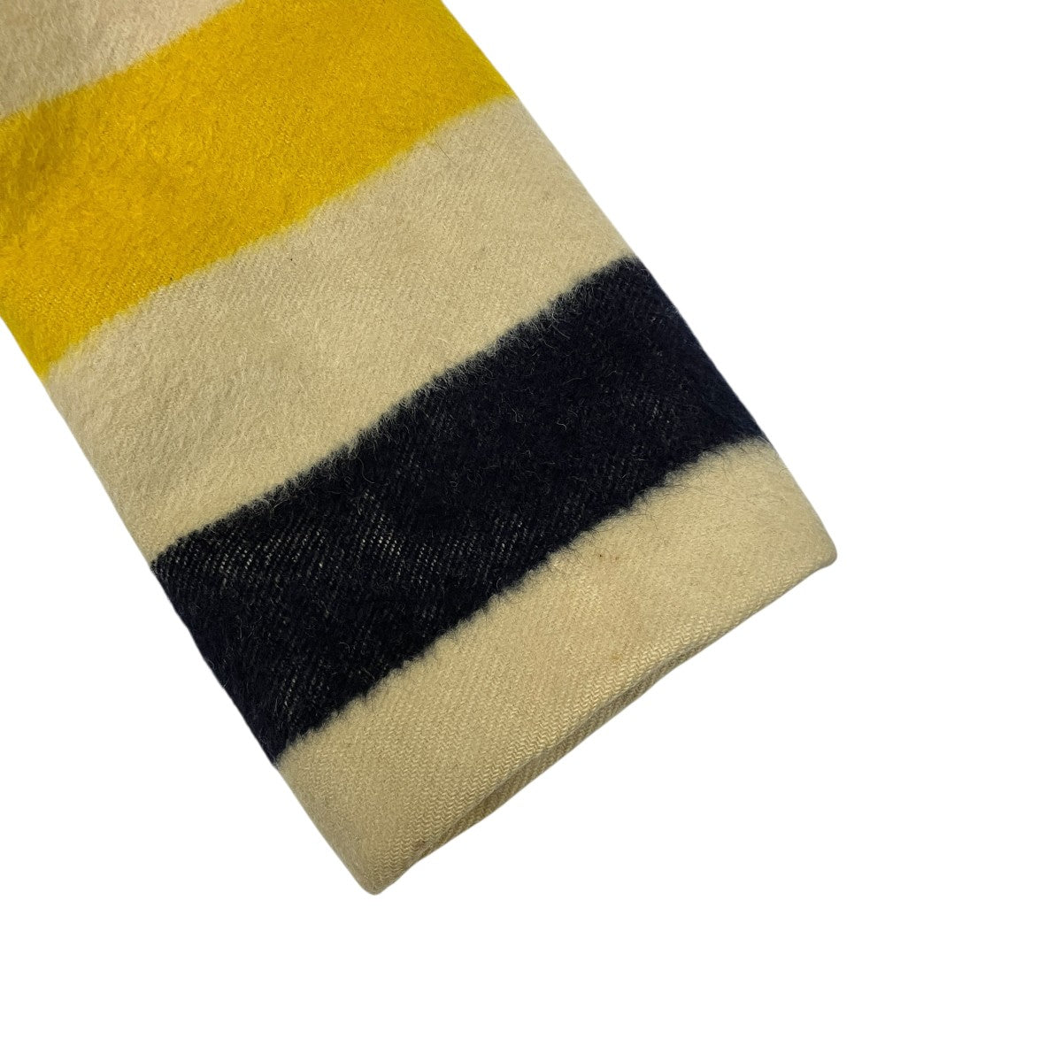 HUDSON’S BAY 70’s Vintageボーダーブランケットコート 古着・中古-8枚目のアイテム画像