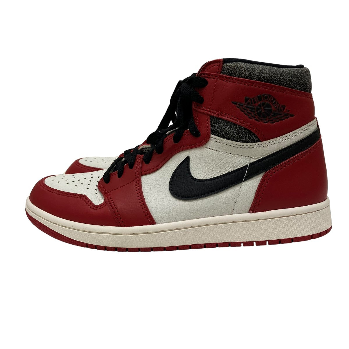 NIKE(ナイキ) Nike Air Jordan 1 High OG Lost ＆ Found ChicagoハイカットスニーカーDZ5485-612  DZ5485-612 ホワイト×レッド×ブラック サイズ 27cm｜【公式】カインドオルオンライン ブランド古着・中古通販【kindal】