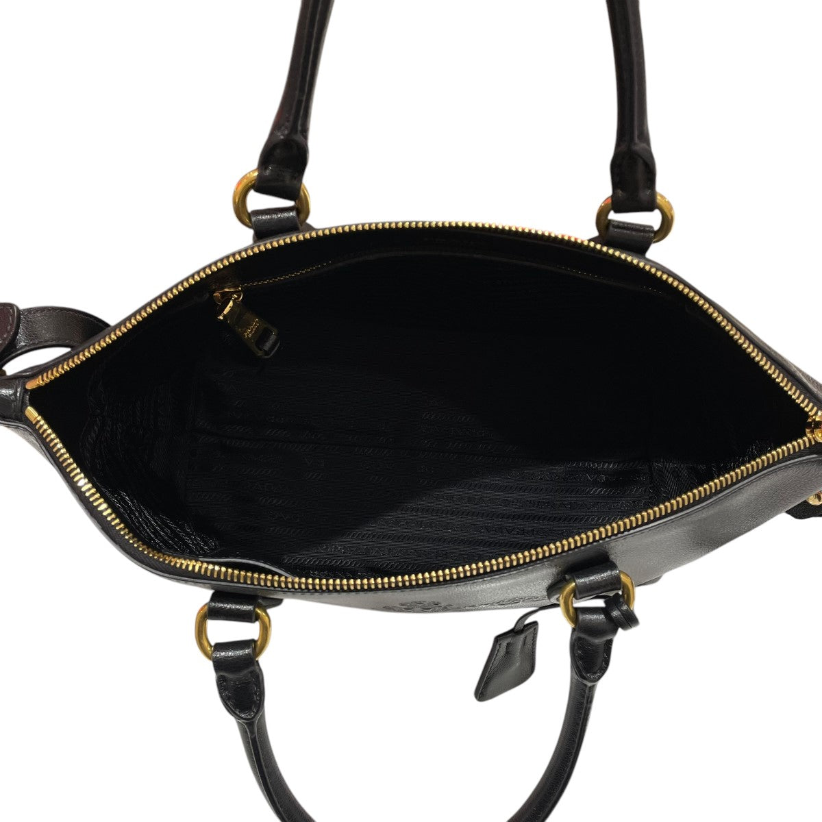 PRADA(プラダ) 2WAYショルダーバッグ1BA104 1BA104 - ブラック