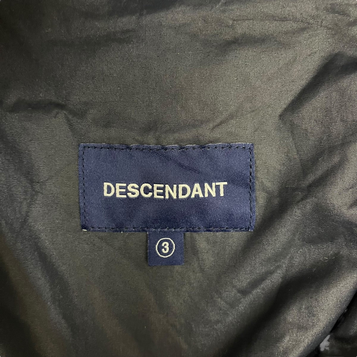 DESCENDANT(ディセンダント) トラックパンツ ブラック サイズ 3｜【公式】カインドオルオンライン ブランド古着・中古通販【kindal】