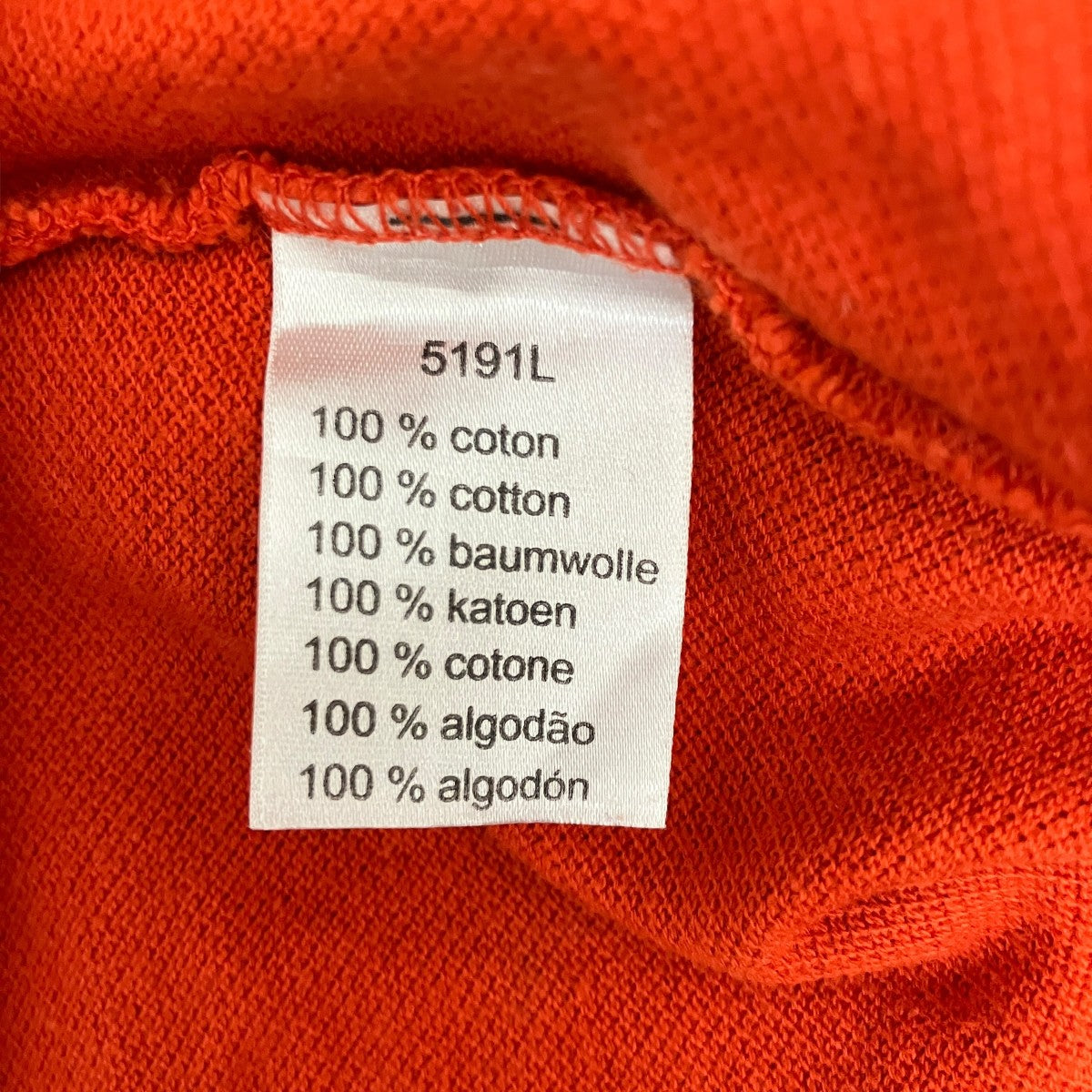 LACOSTE(ラコステ) ポロシャツ5191L 5191L オレンジ サイズ 7