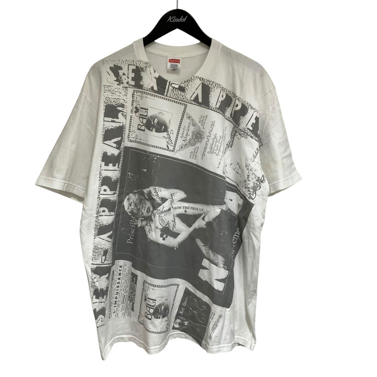 希少 シュプリームsupreme エルモL tee 半袖 Tシャツ