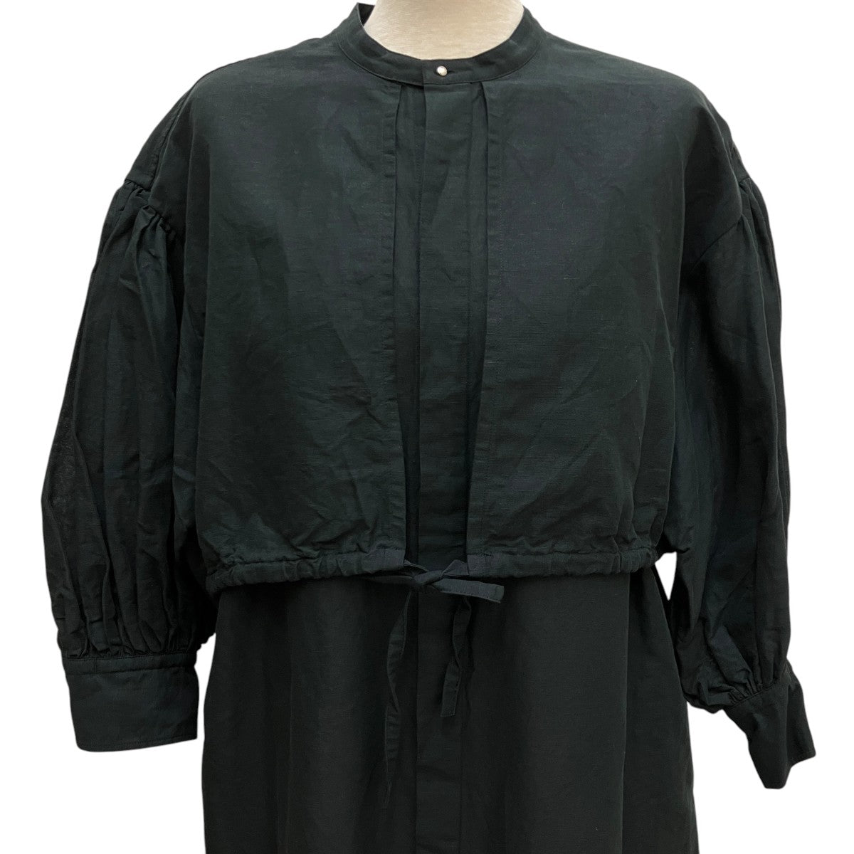 HYKE(ハイク) リネン混ワンピース24SS C/L BALLOON SLEEVE DRESS HYKE(ハイク) リネン混ワンピース24SS C/L BALLOON SLEEVE DRESS