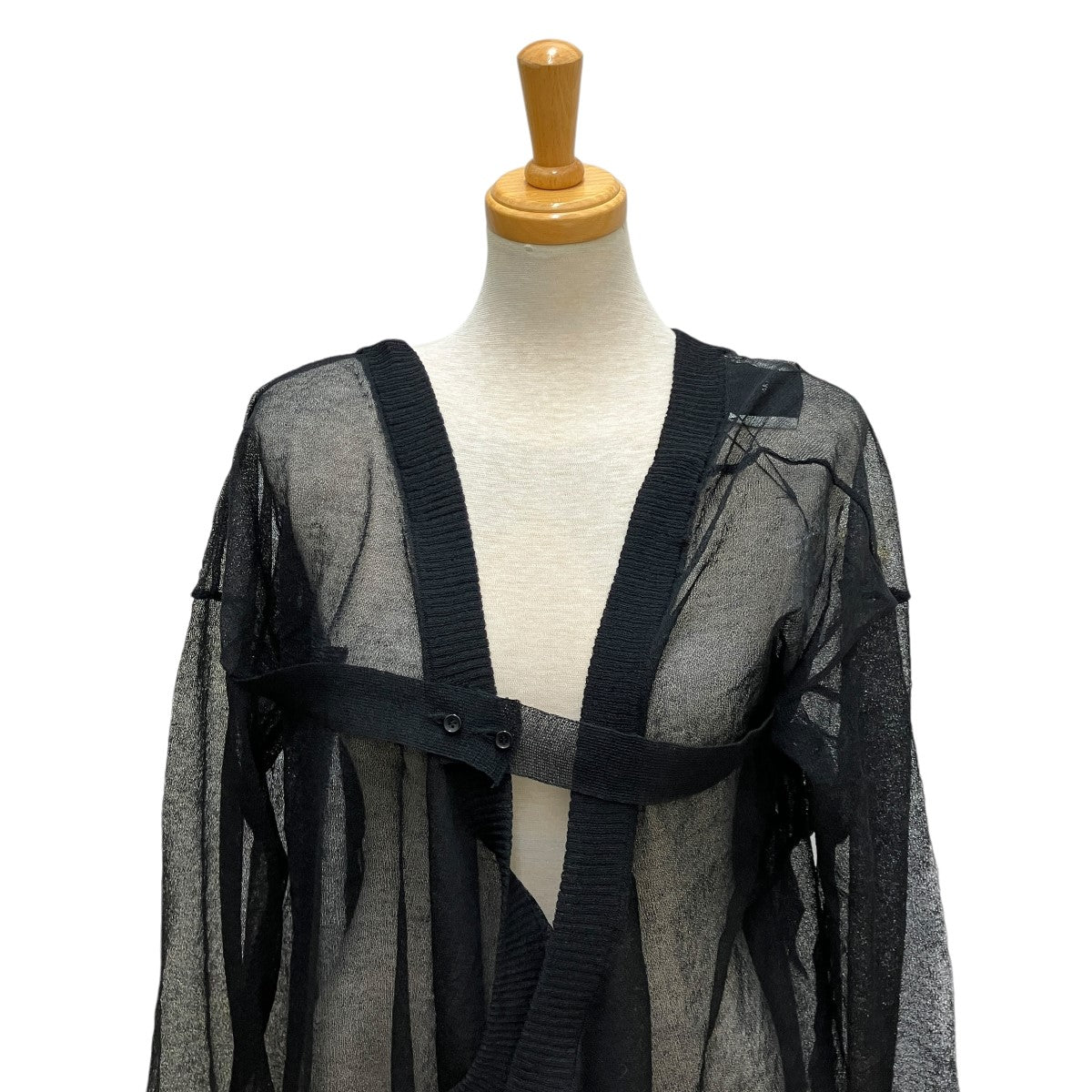 TAN レイヤードニットカーディガンTN20SS003 古着・中古-3枚目のアイテム画像