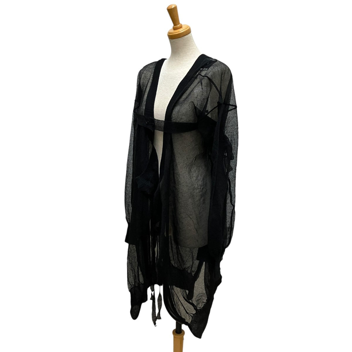 TAN レイヤードニットカーディガンTN20SS003 古着・中古-6枚目のアイテム画像