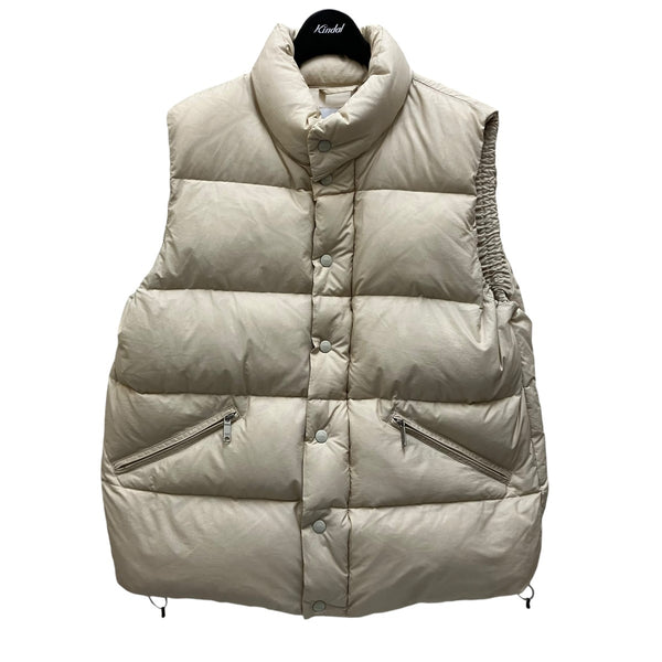 STAMMBAUM/シュタンバウム ダウンベスト Mサイズ キャメル STAMMBAUM(シュタンバウム) ダウンベストBASE-DWV01 LAP BASE-DWV01