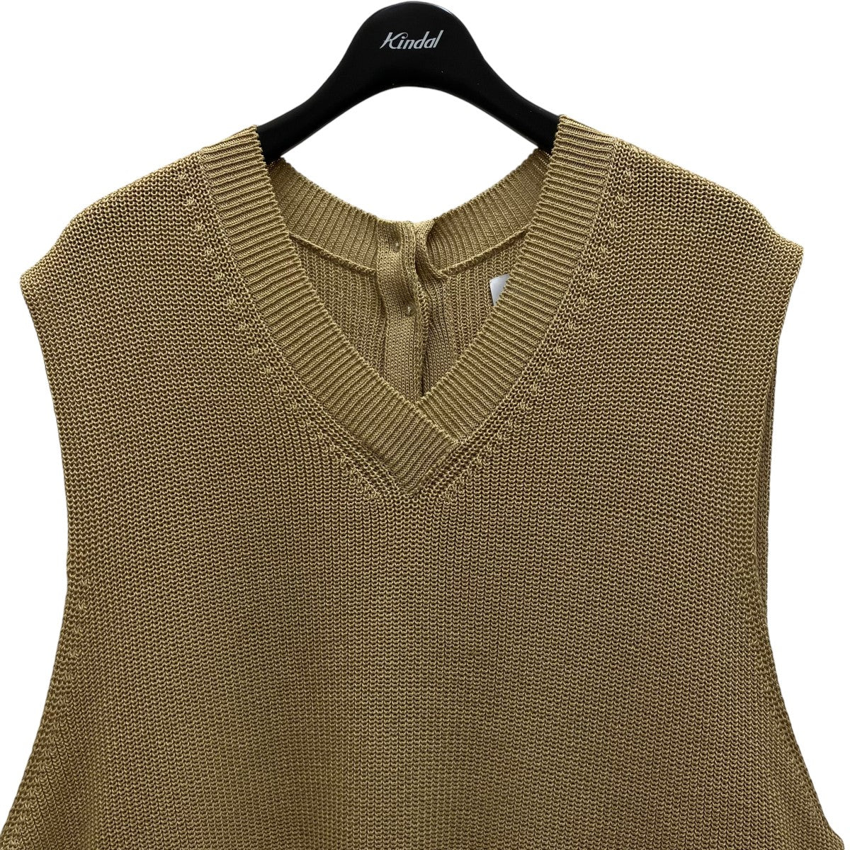 CODE YARN KNIT VESTニットベストUDS22802