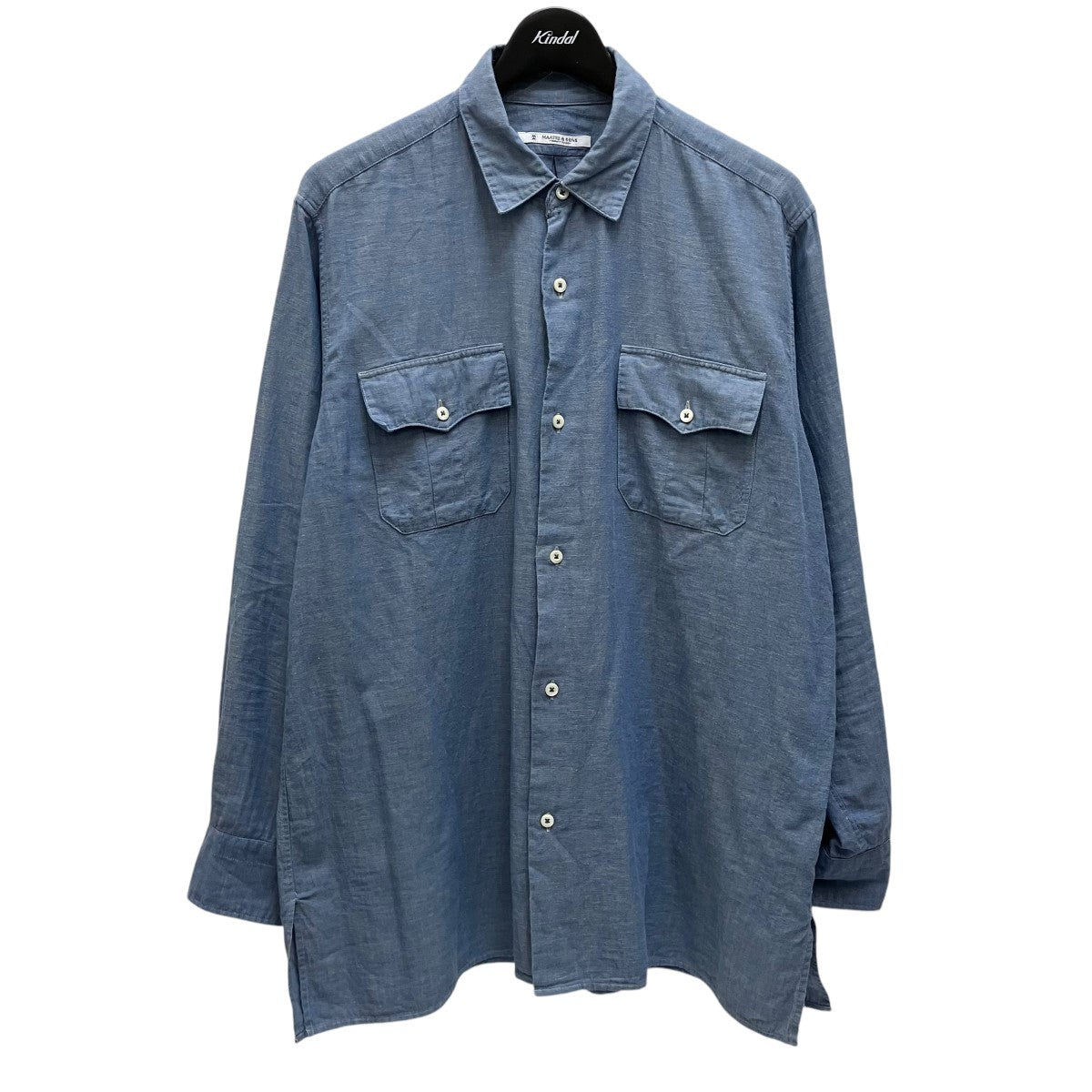 MAATEE＆SONS(マーティーアンドサンズ) シャンブレーシャツMT2103-0606A MT2103-0606A ブルー サイズ  3｜【公式】カインドオルオンライン ブランド古着・中古通販【kindal】