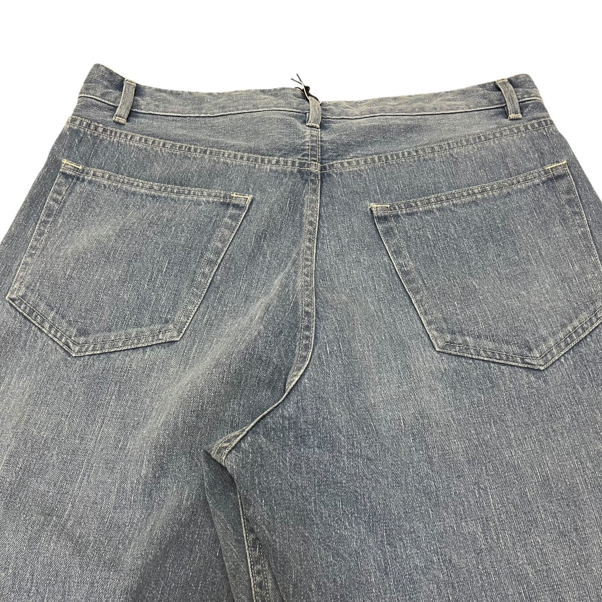 AURALEE(オーラリー) SELVEDGE FADED LIGHT DENIM WIDE PANTS