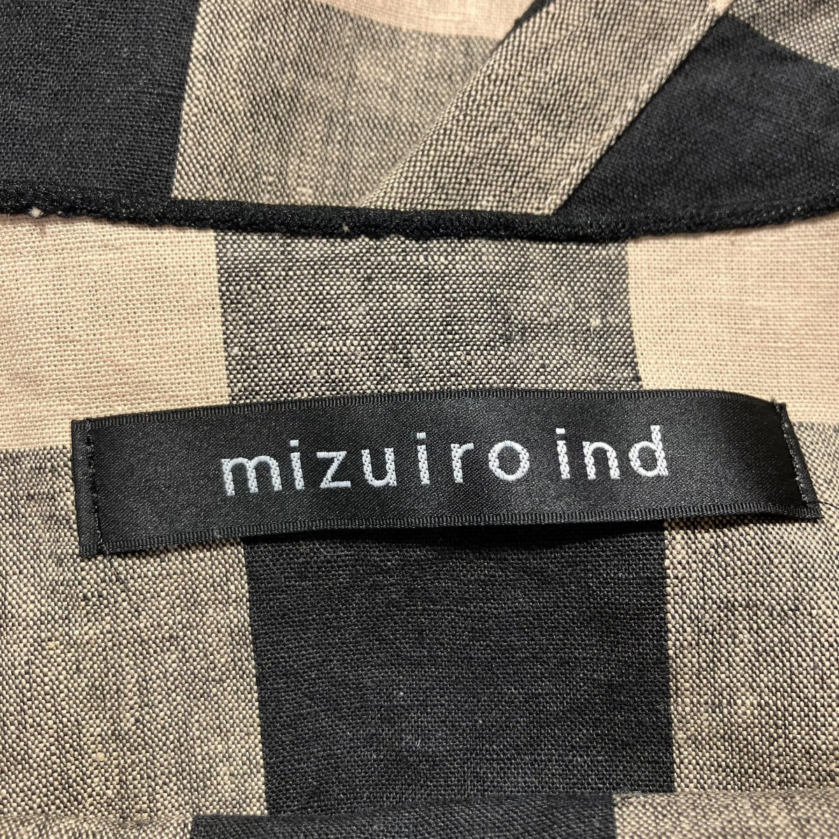 【mizuiro-ind】リネンワイドノースリーブブラウス linen wide work shirt | 1-230064 – mizuiro ind