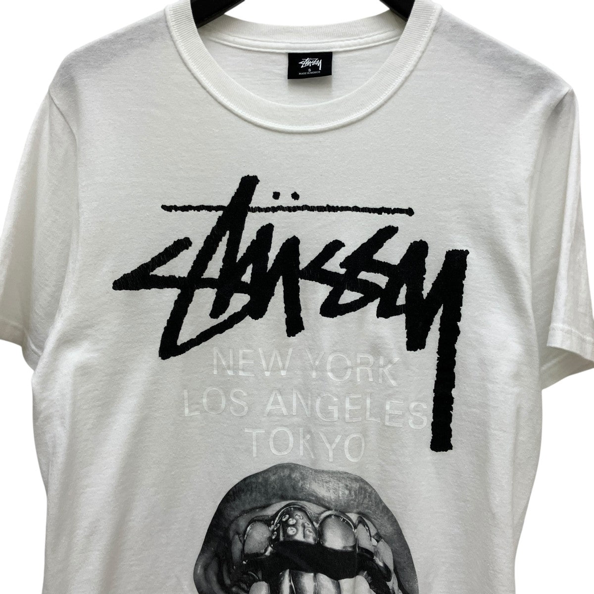 stussy×RICK OWENS world tour tee ホワイト サイズ S|【公式 stussy×RICK OWENS world tour tee ホワイト サイズ S|【公式
