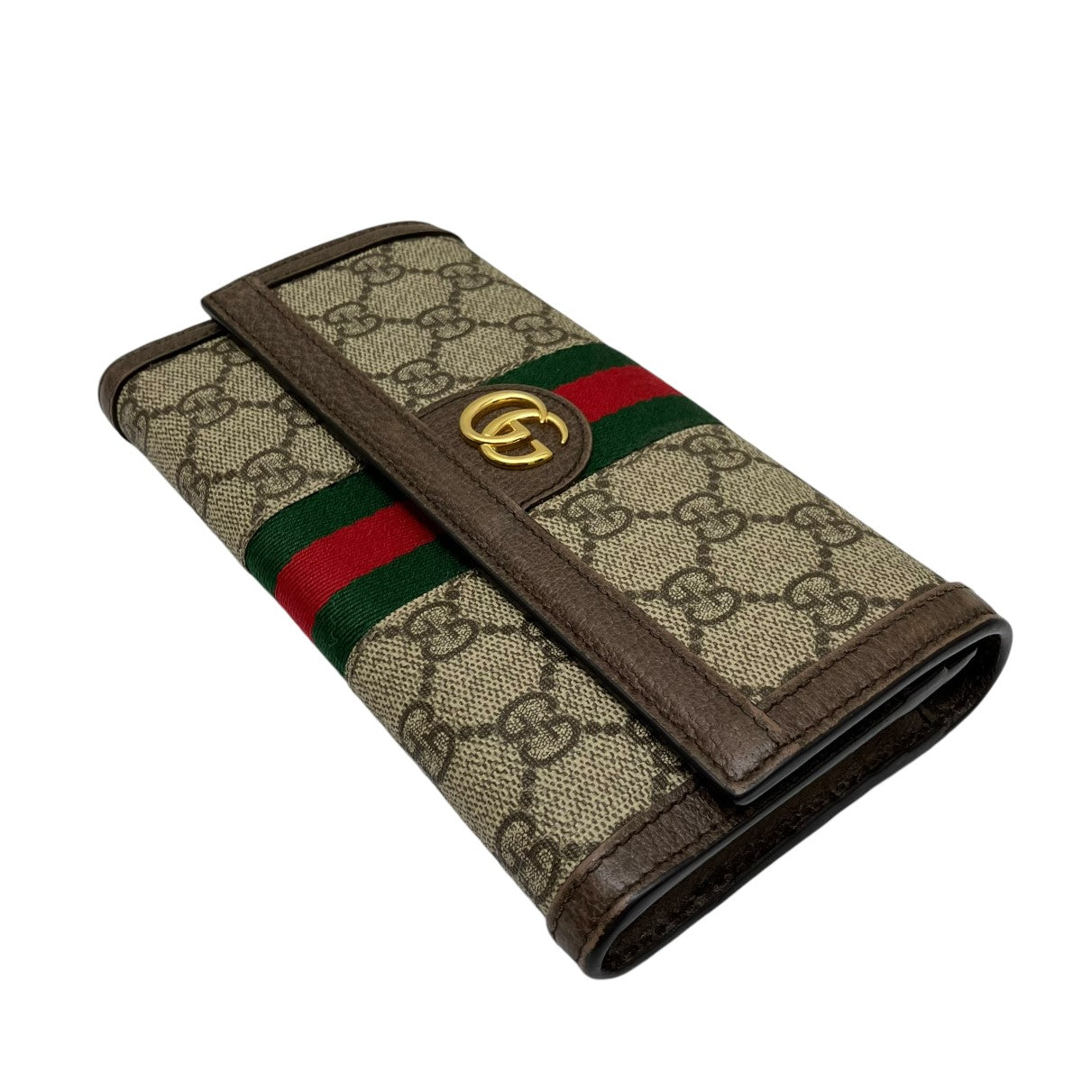 GUCCI(グッチ) GG コンチネンタルウォレットGG柄財布523153 523153 2149 ブラウン｜【公式】カインドオルオンライン  ブランド古着・中古通販【kindal】