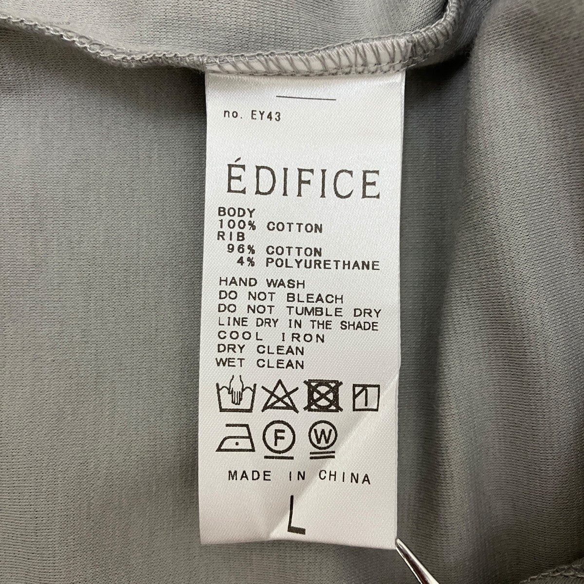 EDIFICE(エディフィス) 半袖Tシャツ04 071 300 1007 1 0 04 071