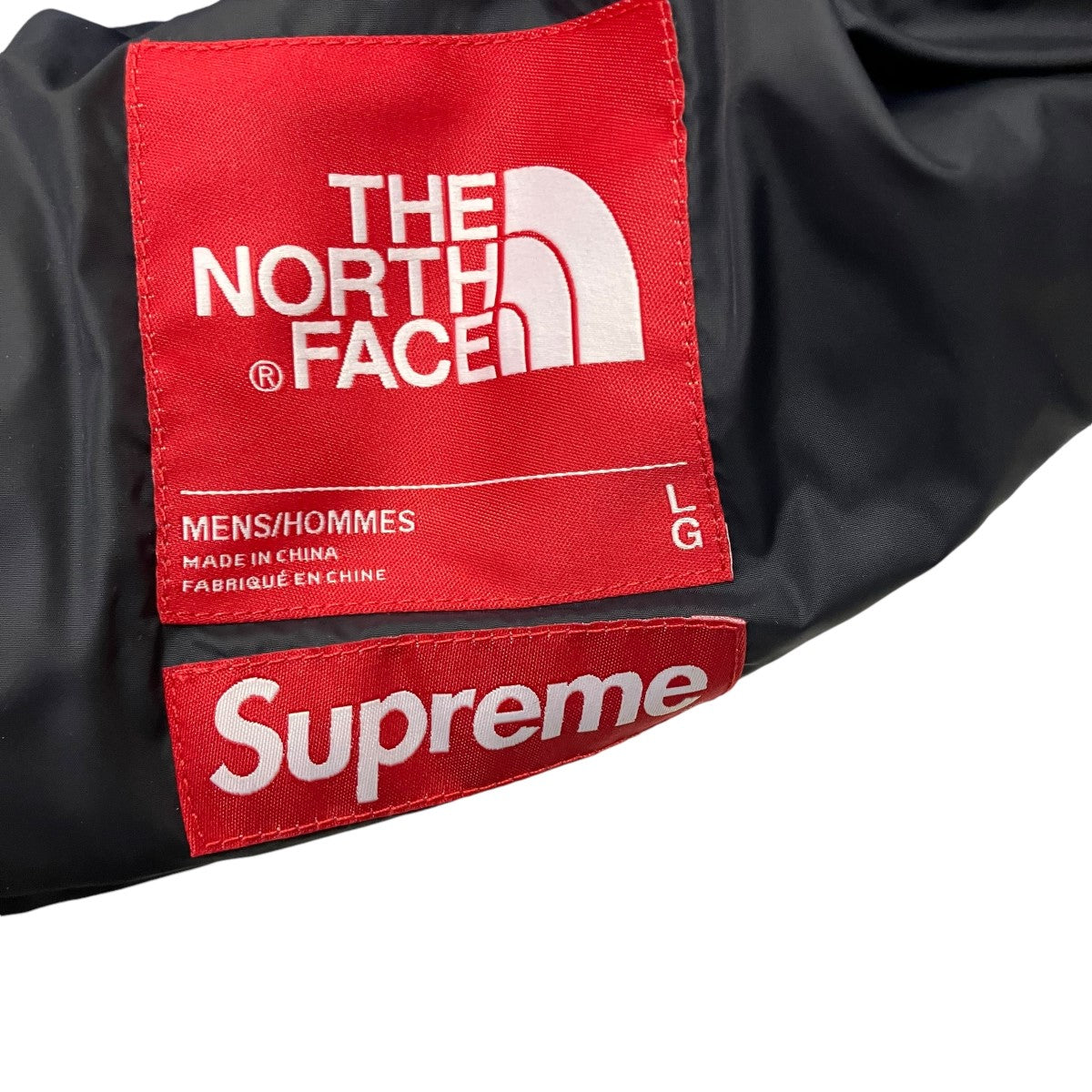 Buy Supreme x The North Face Bleached Denim Print Nuptse