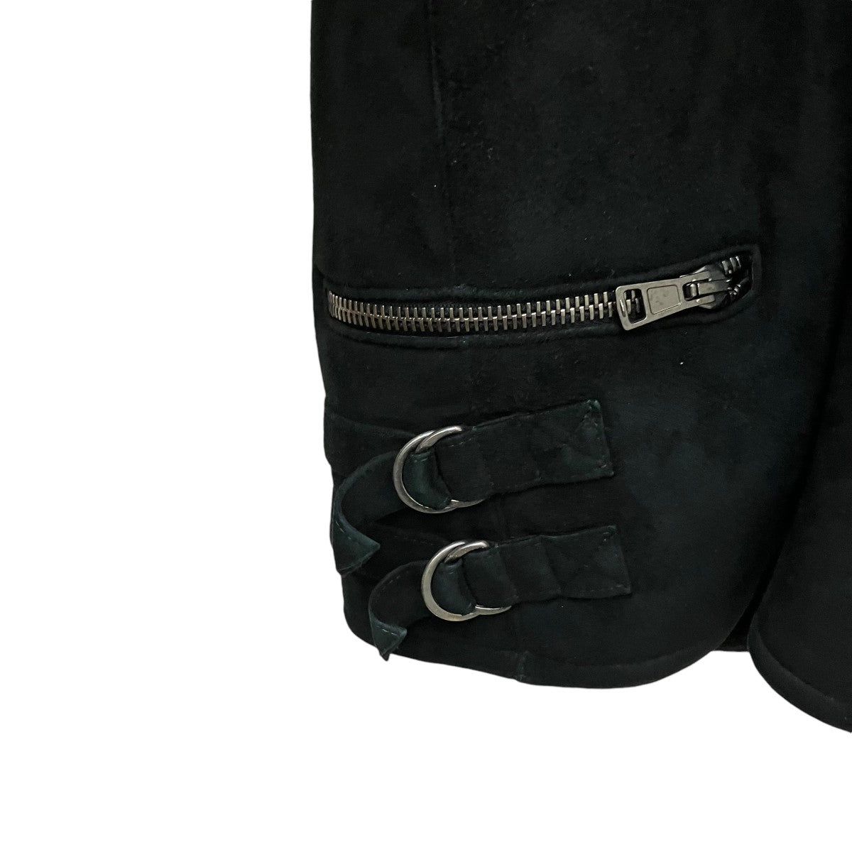 lucien pellat-finet(ルシアンペラフィネ) スカル柄ムートンジャケット