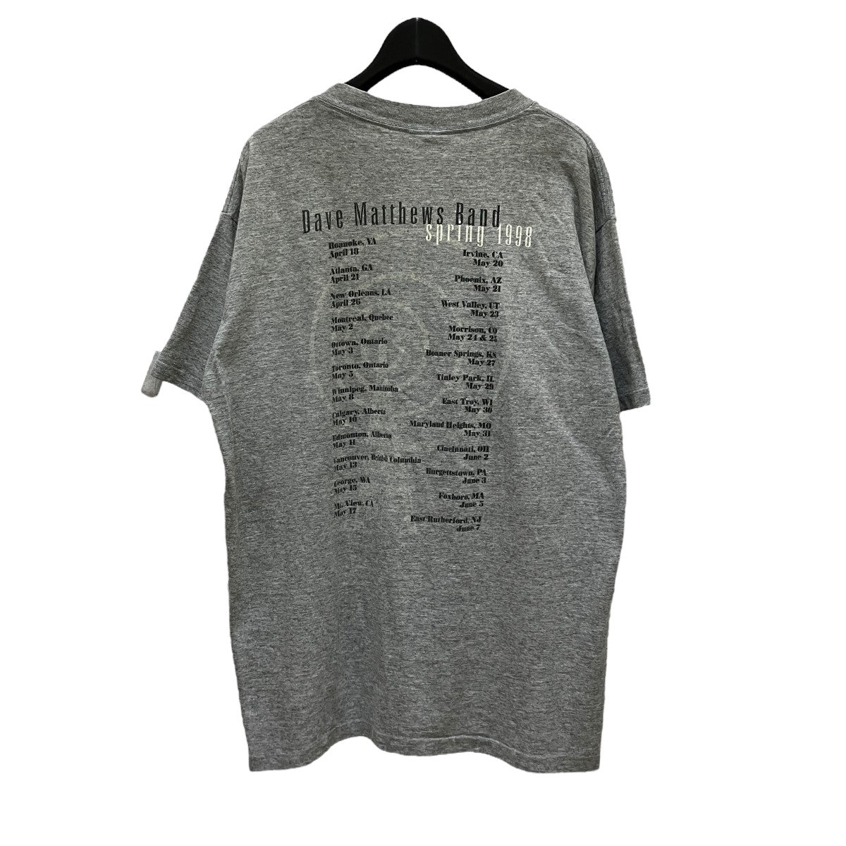 ALL SPORT Dave Matthews Band 90's Vintage半袖Tシャツ グレー