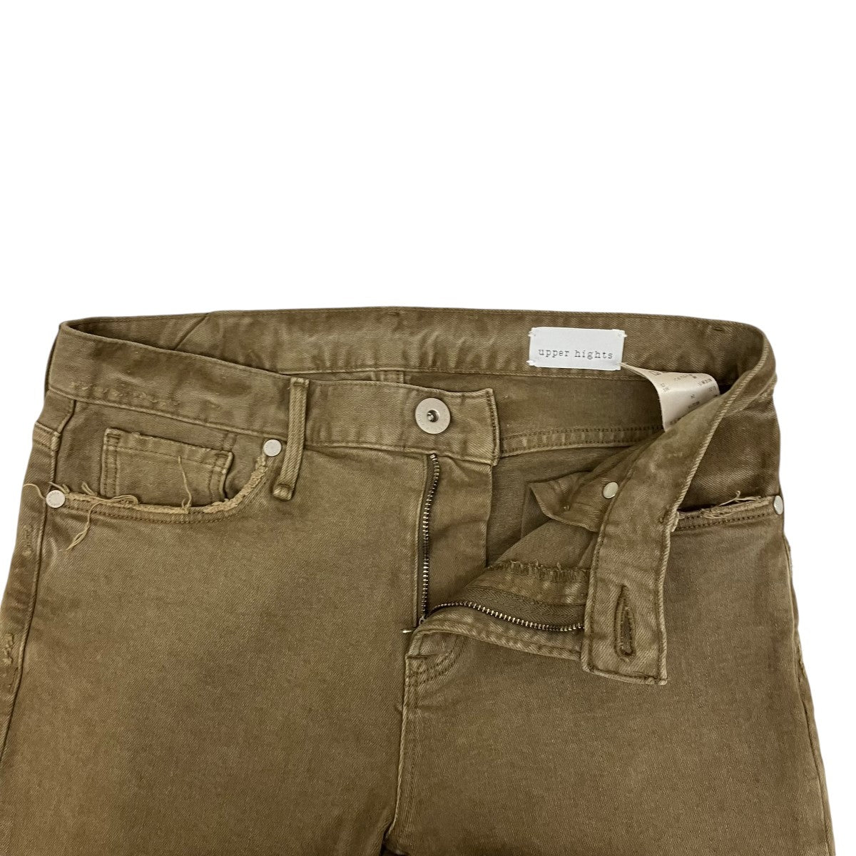upper hights(アッパーハイツ) デニムパンツ860219 860219 ブラウン