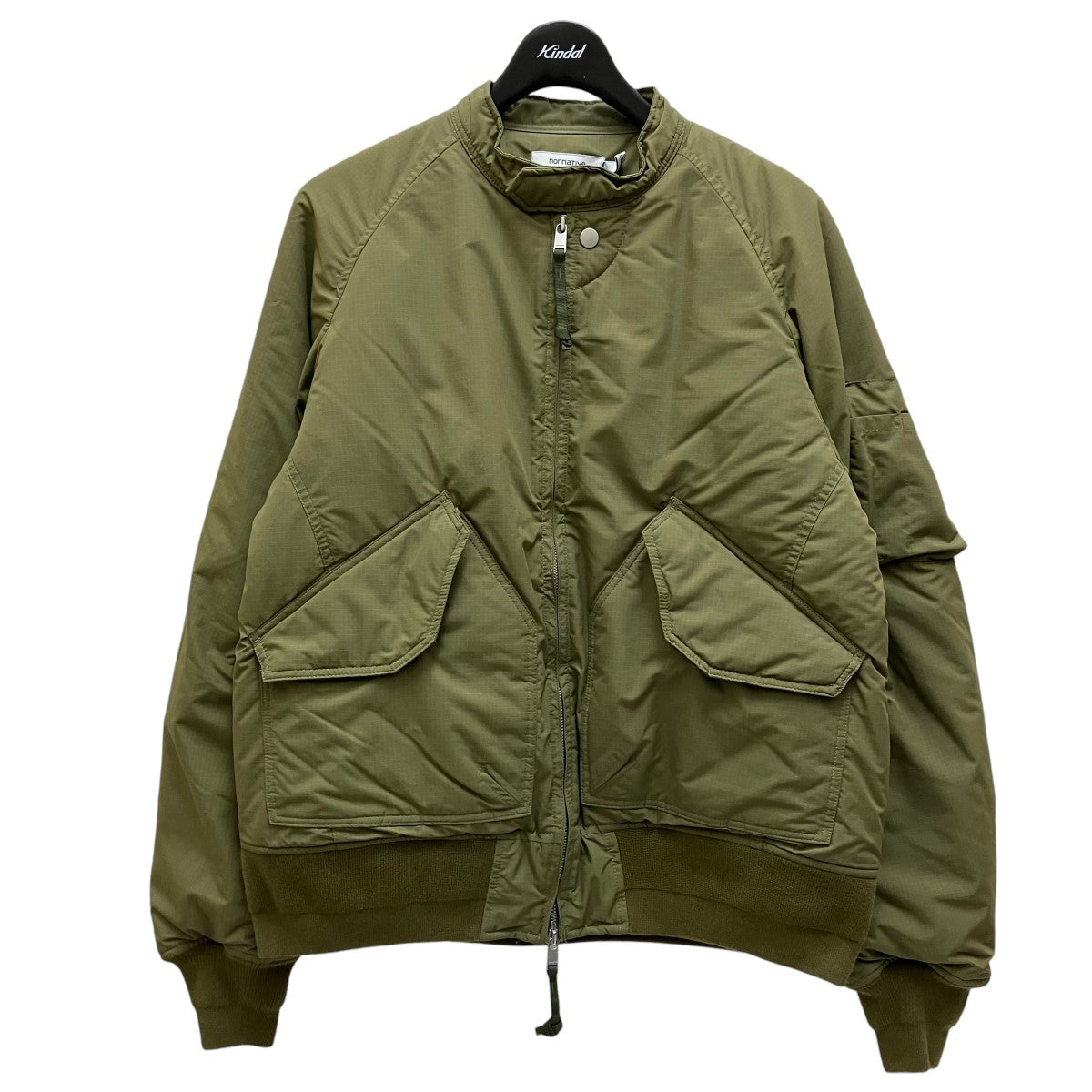 nonnative(ノンネイティブ) POLICEMAN PUFF BLOUSON DICROS MAURI中綿ジャケットNN-JU3006 NN-JU3006  オリーブ サイズ 2｜【公式】カインドオルオンライン ブランド古着・中古通販【kindal】