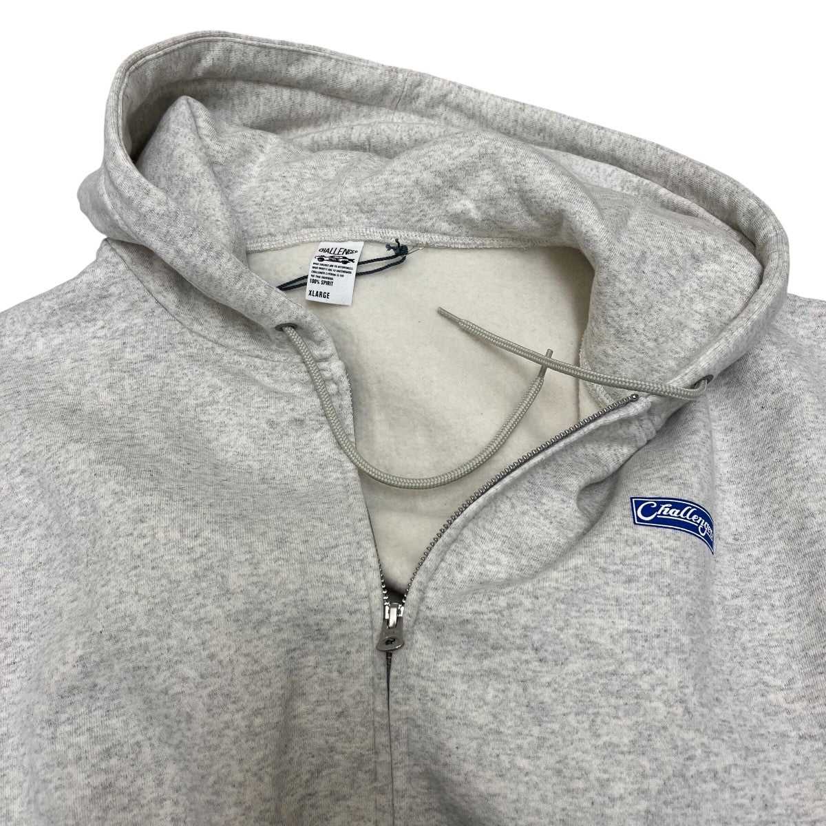 CHALLENGER(チャレンジャー) BAR LOGO ZIP HOODIEジップパーカーCLG-SW 024-007 CLG-SW 024-007  グレー サイズ XL｜【公式】カインドオルオンライン ブランド古着・中古通販【kindal】