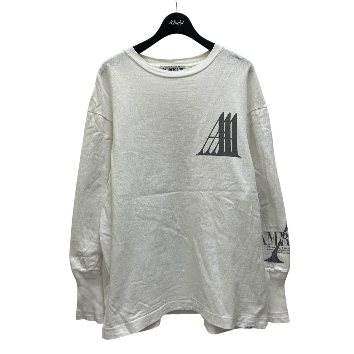 Americana プリントカットソー 古着・中古-1枚目のアイテム画像