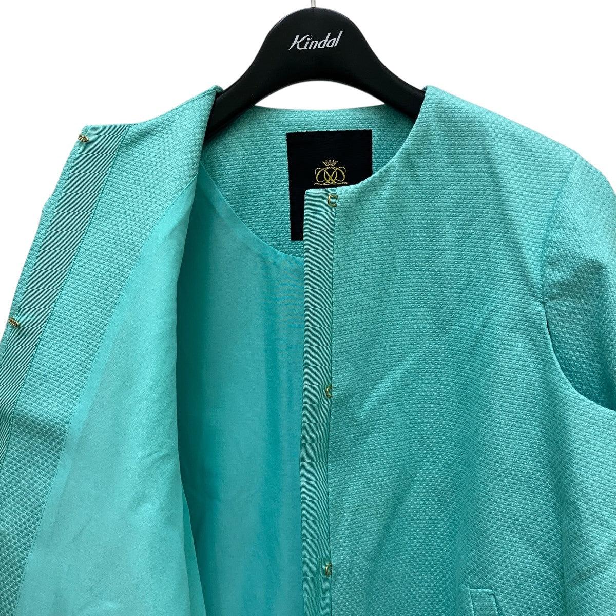 Drawer(ドゥロワー) ノーカラーケープジャケット6522-299-0672 6522