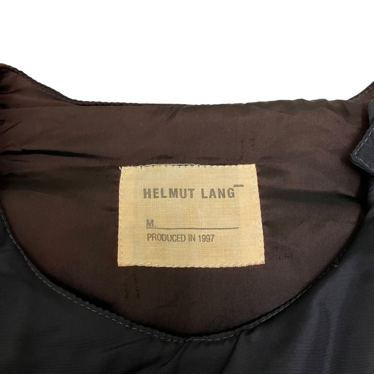 HELMUT LANG JEANS(ヘルムートラングジーンズ) 97AWBullet Proof Vestボディーアーマーベスト ブラック サイズ 46｜【公式】カインドオルオンライン  ブランド古着・中古通販【kindal】