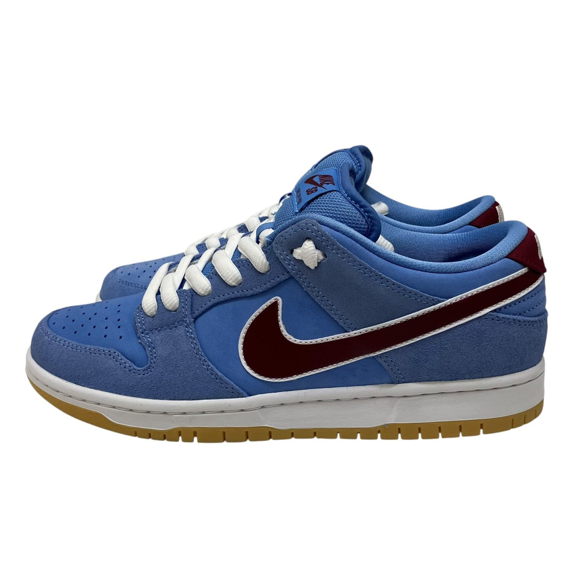 ナイキSBのPhiladelphia Phillies Valor Blue and Team Maroon ローカットスニーカー DQ4040-400です。 NIKE SB シューズ 古着・中古アイテム