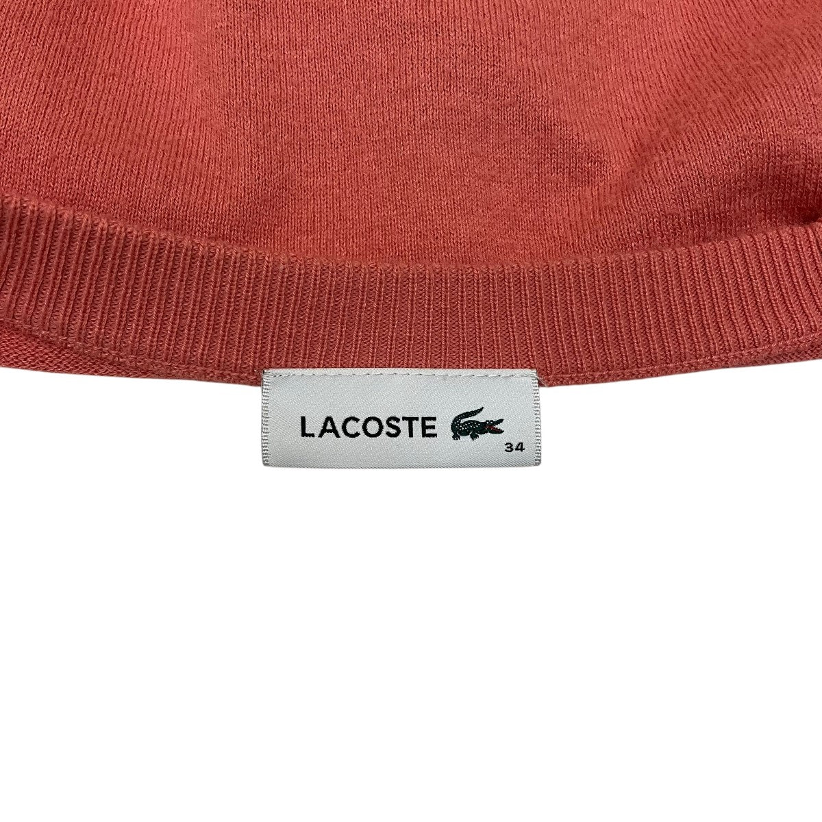 LACOSTE ニットカーディガンAF007J 古着・中古-5枚目のアイテム画像