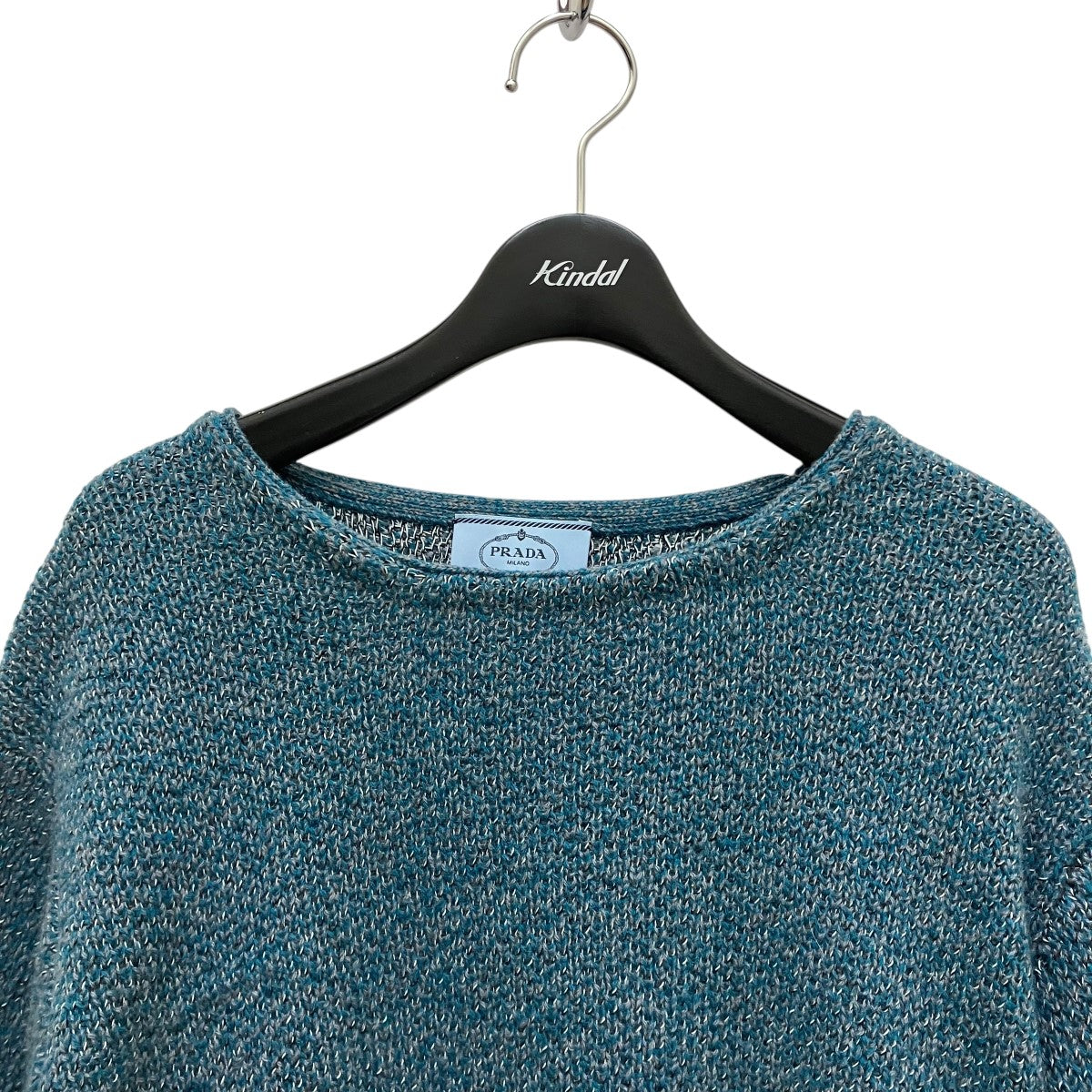 プラダ PRADA アルパカニット P24M89 R132 1E31 グレー サイズ