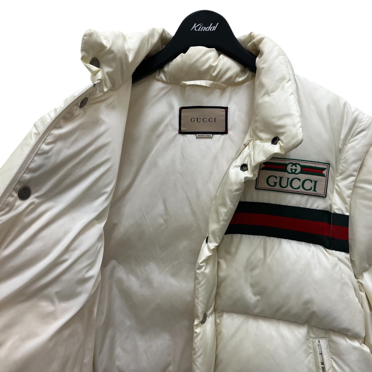 新品未使用品タグ付 GUCCI ベルベット テーラードジャケット GUCCI タグ付き デッドストック テーラードジャケット 48 L しつけ糸
