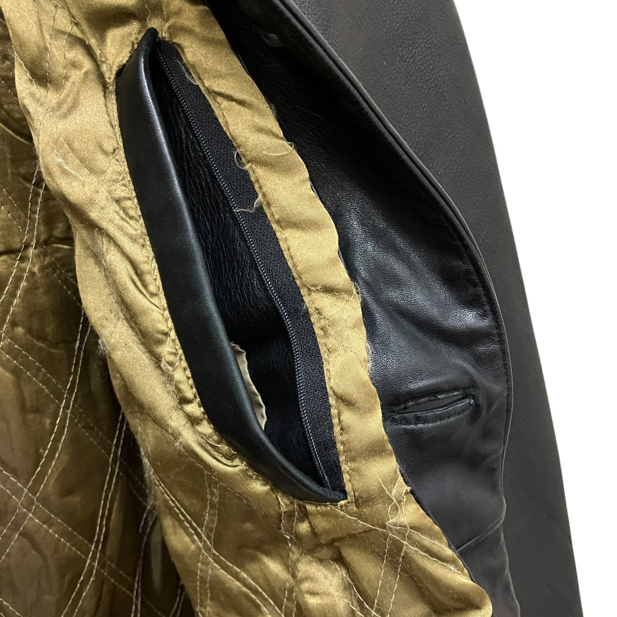 MARC NEW YORK レザージャケット 古着・中古-4枚目のアイテム画像
