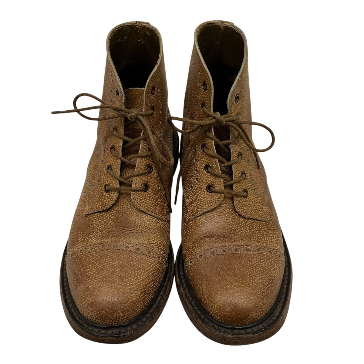 7802 1 grain lea demobレースアップブーツ