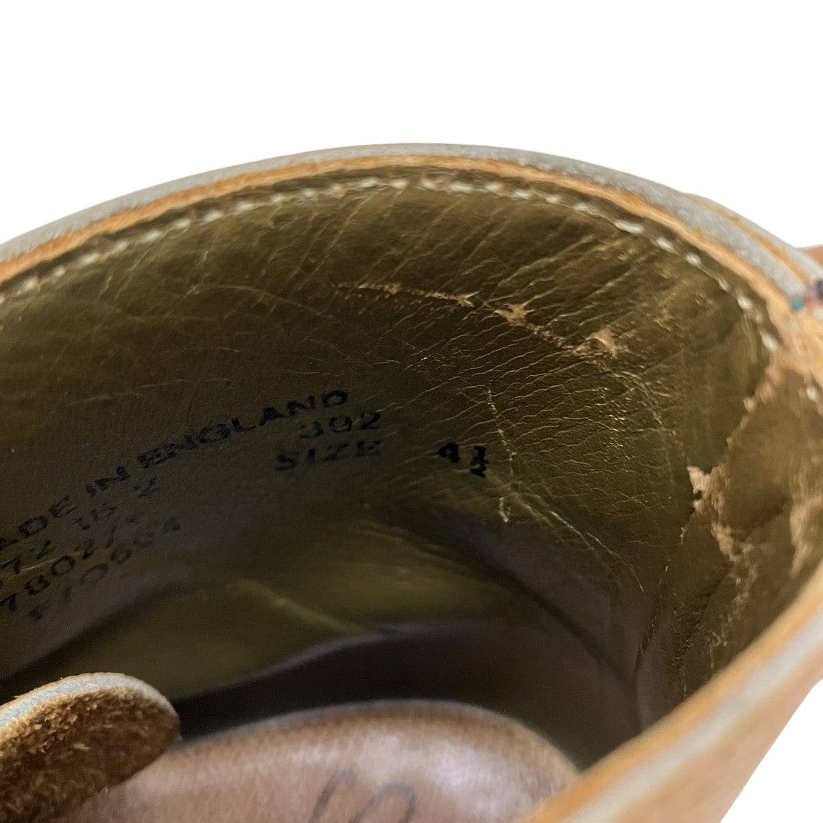 7802 1 grain lea demobレースアップブーツ