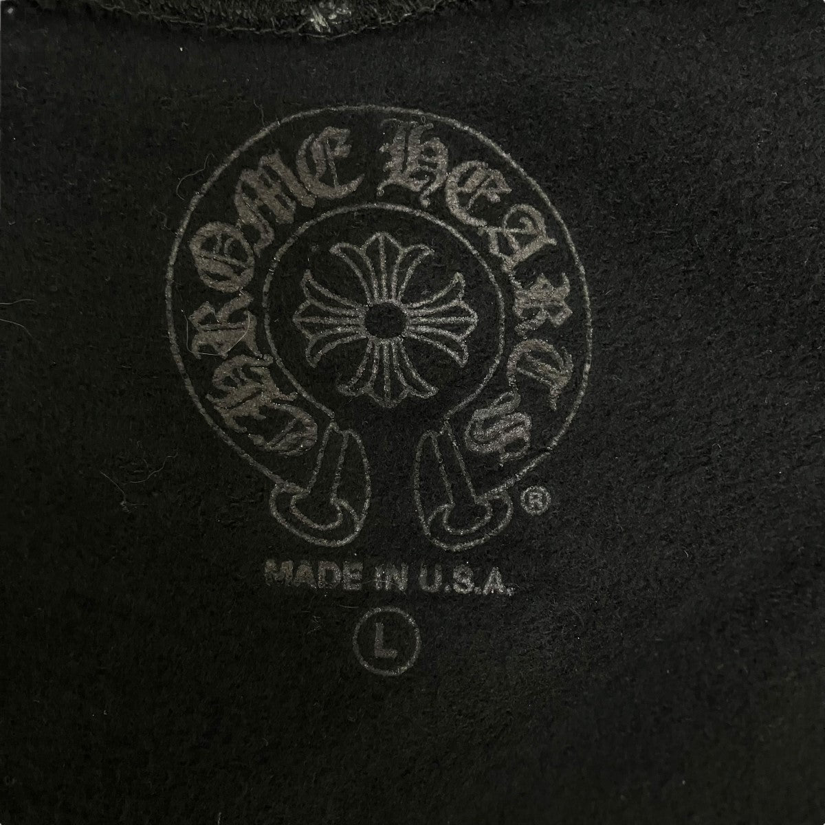 クロムハーツ★Brown Glitter 1988 ジップパーカー ブラック Chrome Hearts Brown Glitter 1988 Zip Up Hoodie - SRM