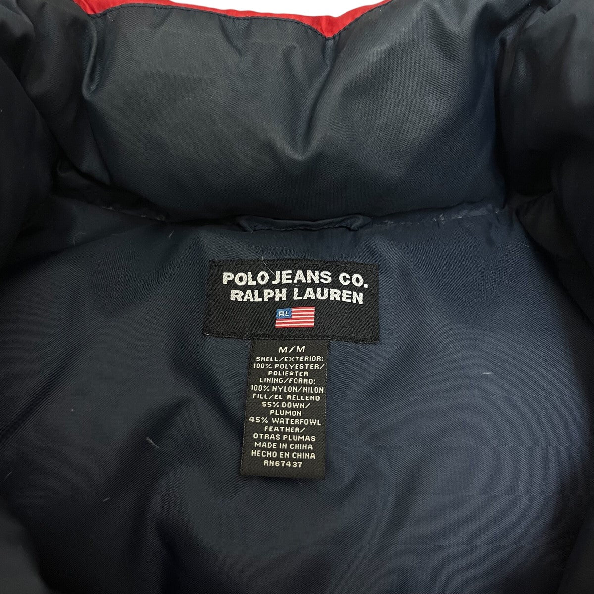 POLO JEANS CO． RALPH LAUREN ダウンジャケット 古着・中古-7枚目のアイテム画像