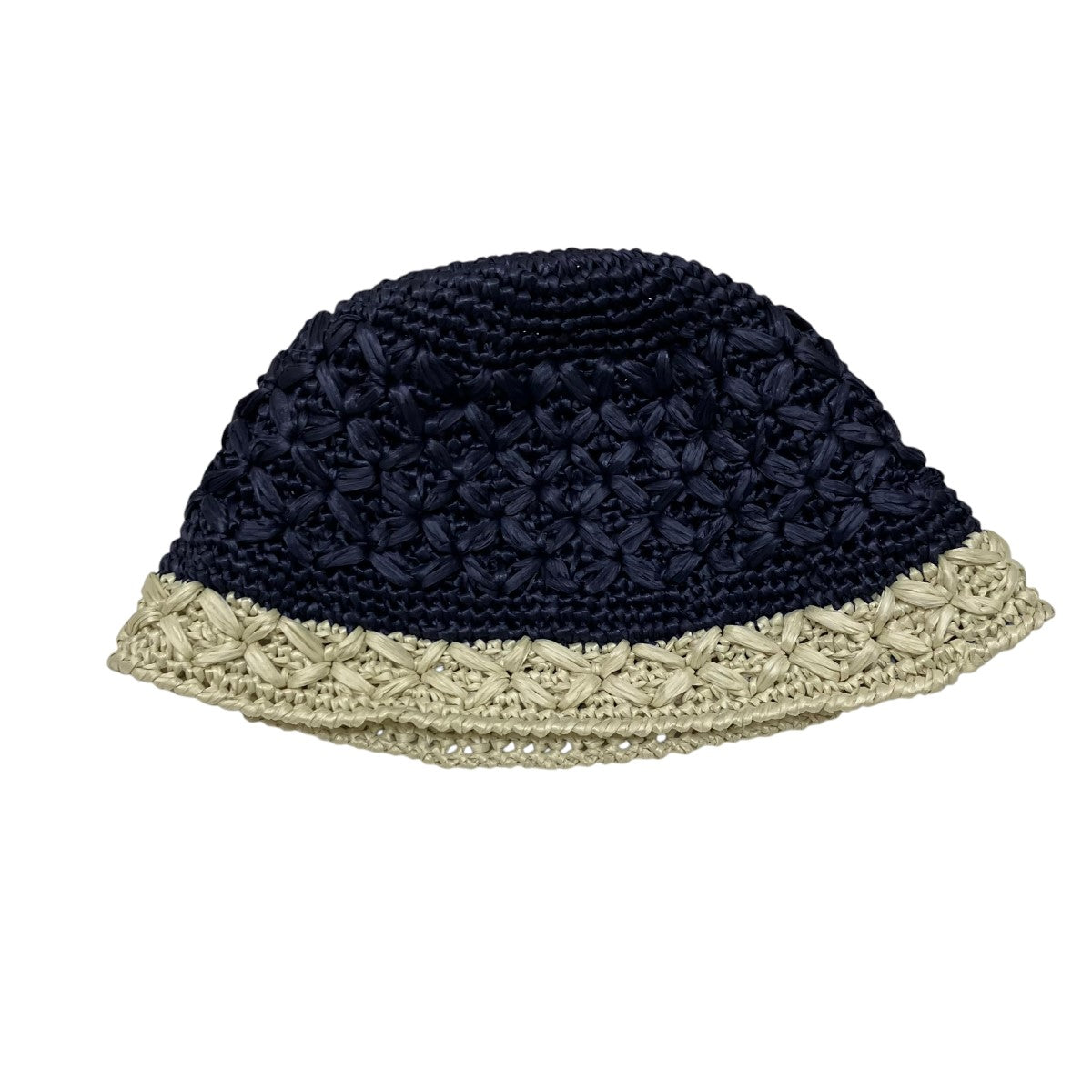 PRADA(プラダ) ラフィア ビコローレバケットハット1H0609 1H0609