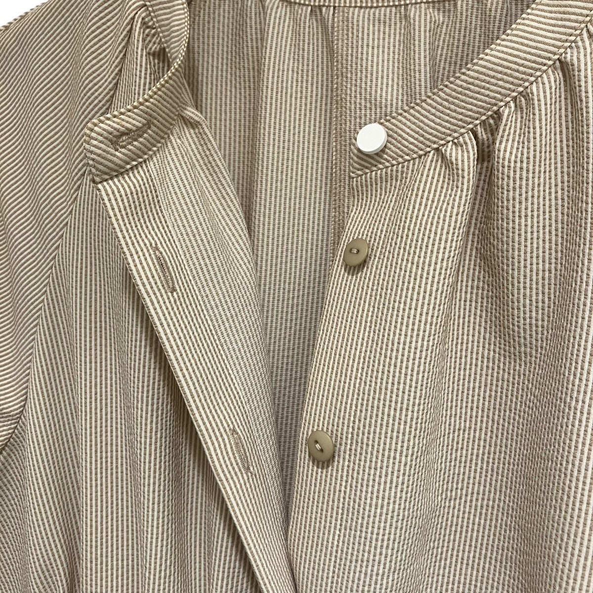 アナイANAYI レース 半袖 ひざ丈ワンピース 薄いベージュ 38 アナイANAYI レース 半袖 ひざ丈ワンピース 薄いベージュ 38