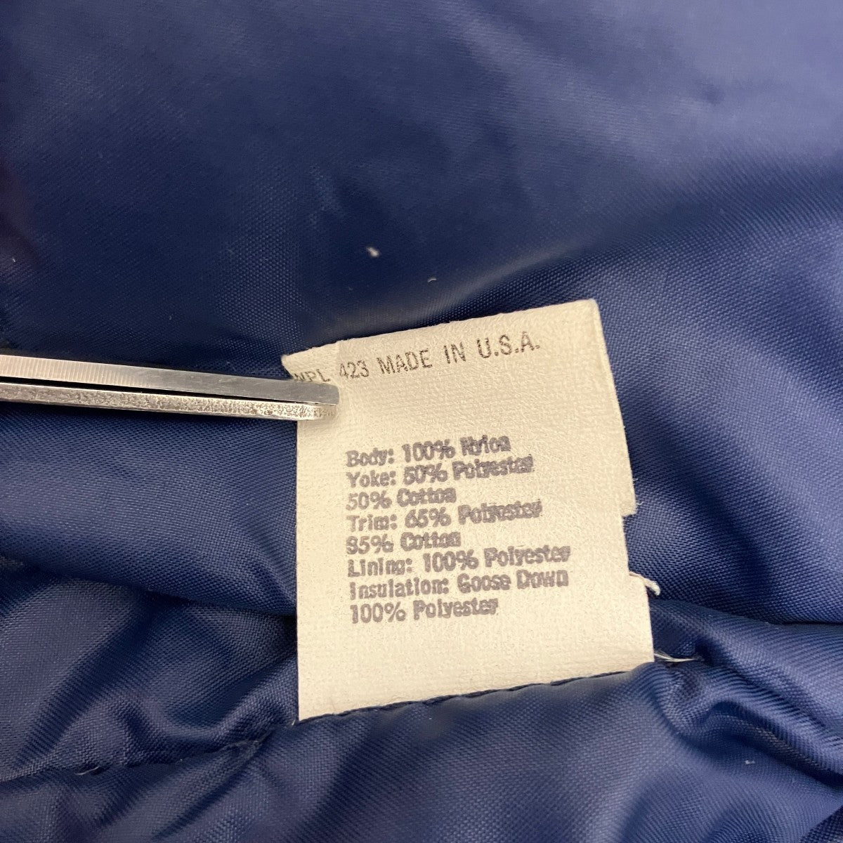 LEVI’S 70-80S Vintageベスト 古着・中古-5枚目のアイテム画像