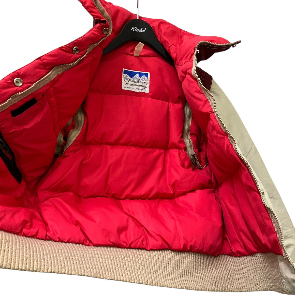 Powdeerhorn Mountaineering 80S Vintage 袖取外し可能2WAYジャケット 古着・中古-4枚目のアイテム画像