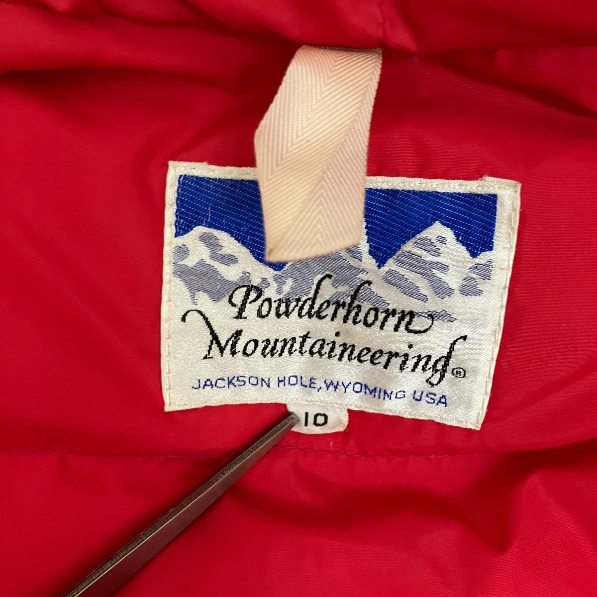 Powdeerhorn Mountaineering 80S Vintage 袖取外し可能2WAYジャケット 古着・中古-6枚目のアイテム画像