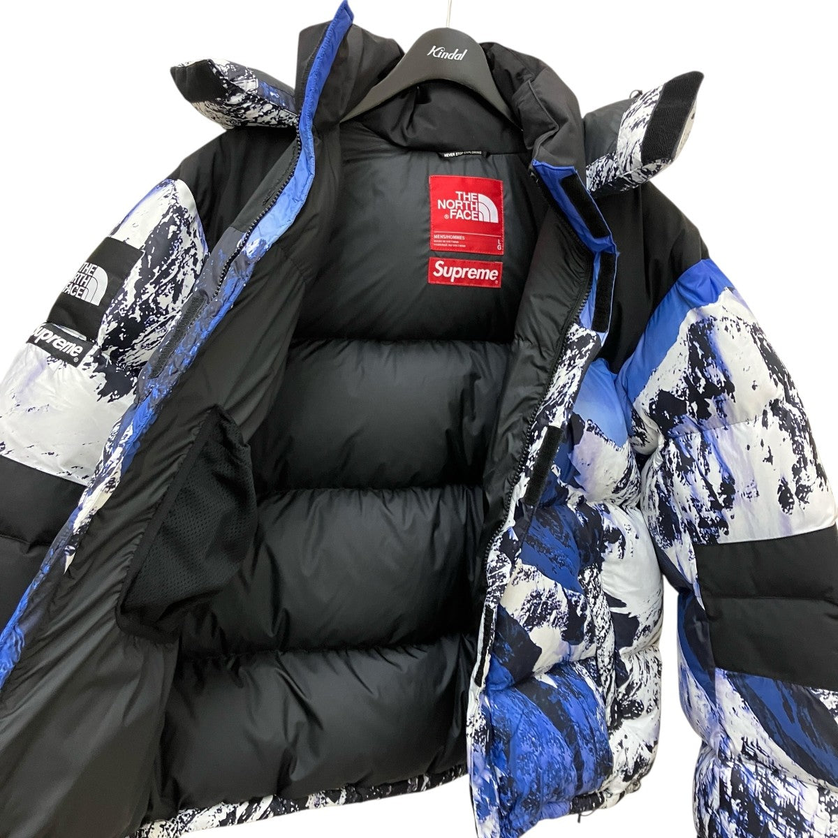 THE NORTH FACE×Supreme Mountain Baltoro Jacketマウンテン柄ダウン