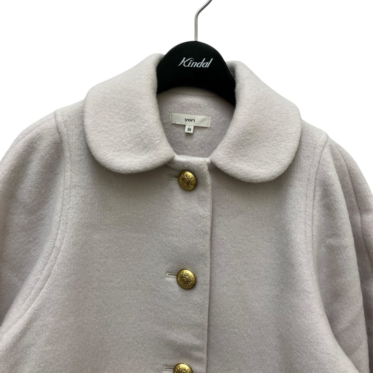 yori(ヨリ) YR2225-096AWコート ピンクベージュ サイズ 36｜【公式